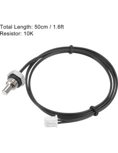 Sonda de Temperatura NTC 10K uxcell M8 50cm - 2 Piezas 2