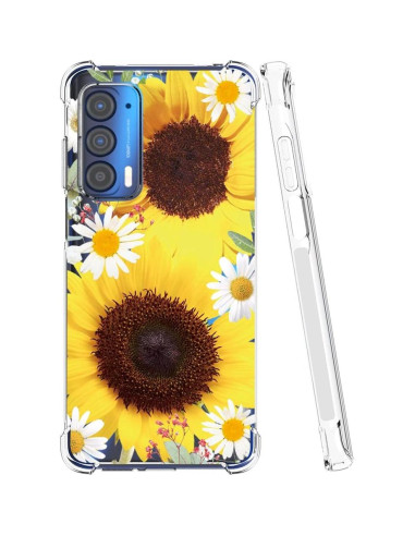 Funda protectora TPU para Moto Edge 2021 - Girasol