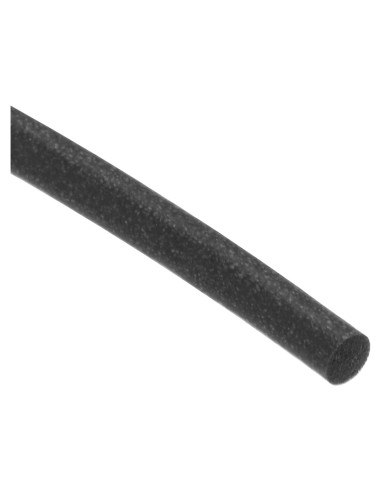 Tira de Sellado de Silicona uxcell 1mm x 2.5m Negra
