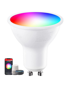 Bombilla LED Inteligente TORCHSTAR GU10 RGB 5W Regulable