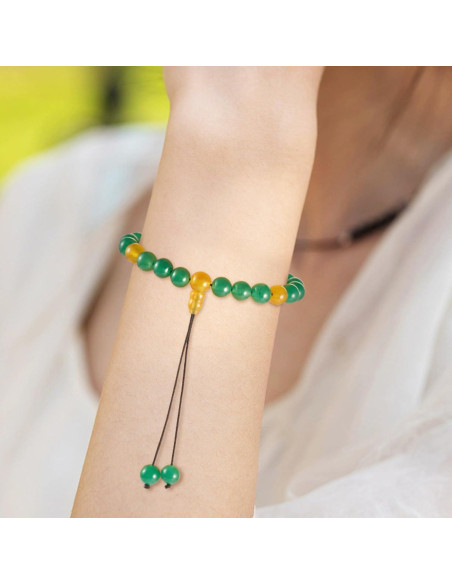 Cuentas Guru de 3 Agujeros Craftdady - 12 Estilos de Piedras Preciosas