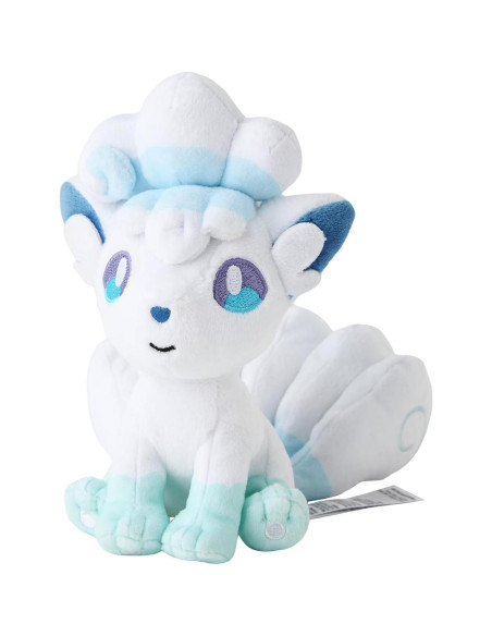 Peluche Vulpix Alola Pokemon Center Original 14x16x15.5cm