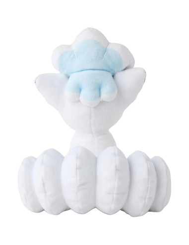 Peluche Vulpix Alola Pokemon Center Original 14x16x15.5cm