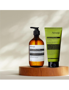 Limpiador y Exfoliante Corporal Aesop Hoja de Geranio 478ml + 175ml 2