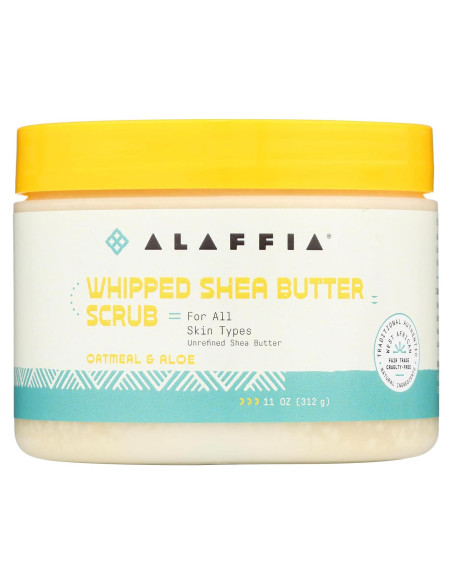 Exfoliante Corporal ALAFFIA Manteca de Karité 311 g