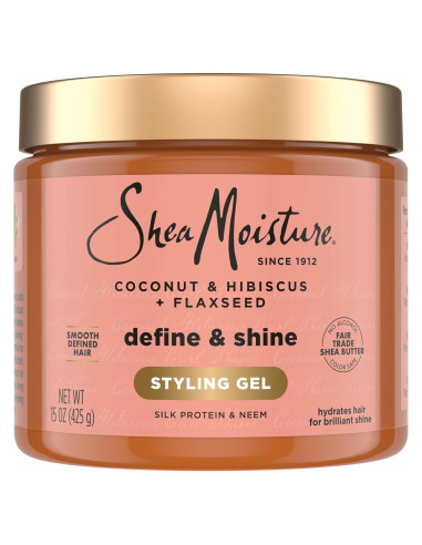 Gel de Estilo SheaMoisture Coco & Hibisco 15 Onzas Hidratante
