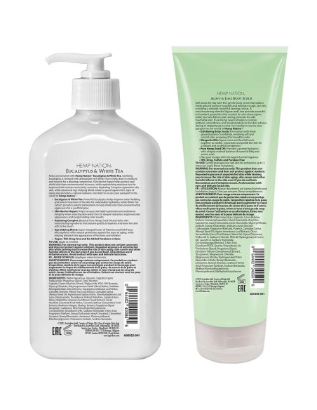 Paquete de Eucalipto y Té Blanco Australian Gold - Loción y Exfoliante