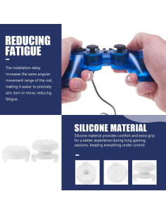 Cubiertas de Joystick Homoyoyo 2 Piezas Silicona 1.8x1.5cm 2