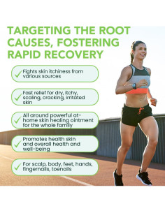 Bálsamo para Pies de Atleta THENA 140g - Alivio Rápido y Hidratación 2