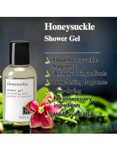 Gel de Ducha Nabila K Honeysuckle 59.15 ml - Natural y Hidratante 2