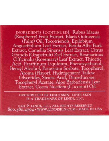 Bálsamo Labial Lindi Skin 7.4 ml - Hidratante con Vitamina E