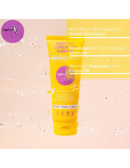 Limpiador Exfoliante Facial Dotted Zebra 115 g - Vegano
