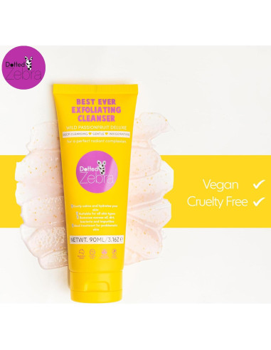 Limpiador Exfoliante Facial Dotted Zebra 115 g - Vegano