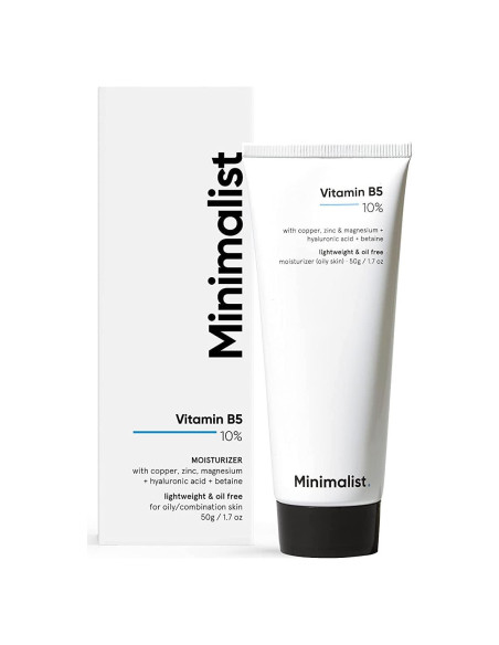 Hidratante Facial Minimalista B5 10% Sin Aceite 50g