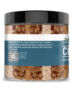 Extracto de Hongo Chaga Earthborn Elements 200 Cápsulas Puras 2