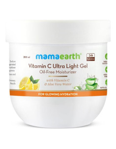Gel Hidratante Ultra Ligero Mamaearth 200ml Vitamina C Aloe Vera