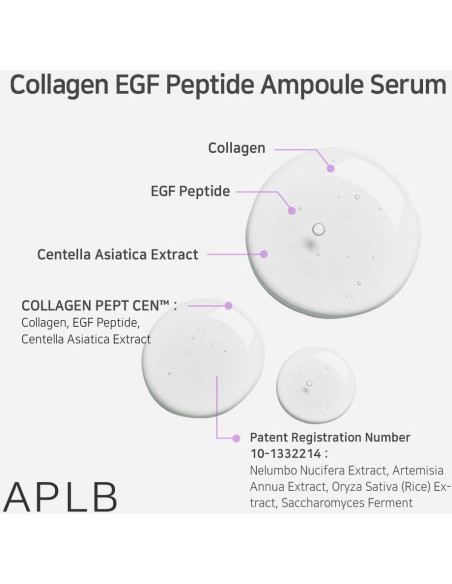 Suero de Colágeno EGF Pétido APLB 39.9 ml - Hidratación y Elasticidad Suero de Colágeno EGF Pétido APLB 39.9 ml - Hidratación y Elasticidad