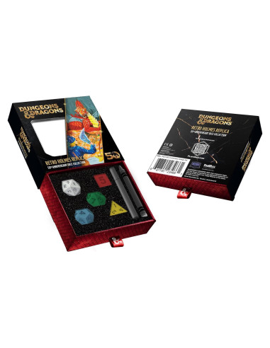 Dungeons & Dragons 50 Aniversario Set de Dados Retro FanRoll