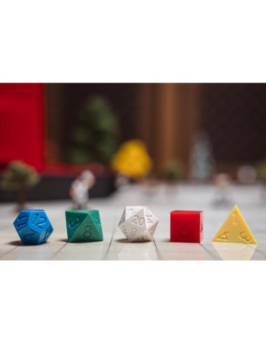 Dungeons & Dragons 50 Aniversario Set de Dados Retro FanRoll