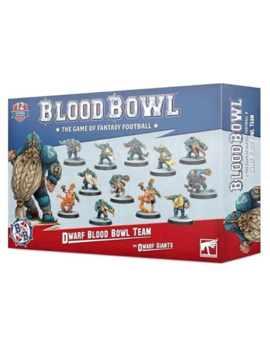 Equipo Enano Blood Bowl Games Workshop - 12 Miniaturas