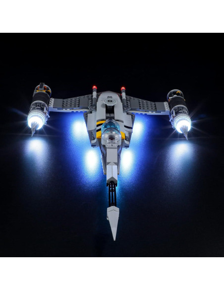 Kit de Iluminación LED BRIKSMAX para LEGO 75325 N-1 Starfighter