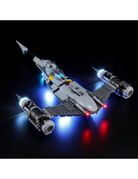 Kit de Iluminación LED BRIKSMAX para LEGO 75325 N-1 Starfighter