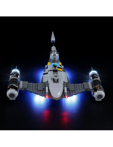 Kit de Iluminación LED BRIKSMAX para LEGO 75325 N-1 Starfighter