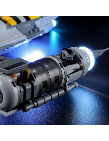 Kit de Iluminación LED BRIKSMAX para LEGO 75325 N-1 Starfighter