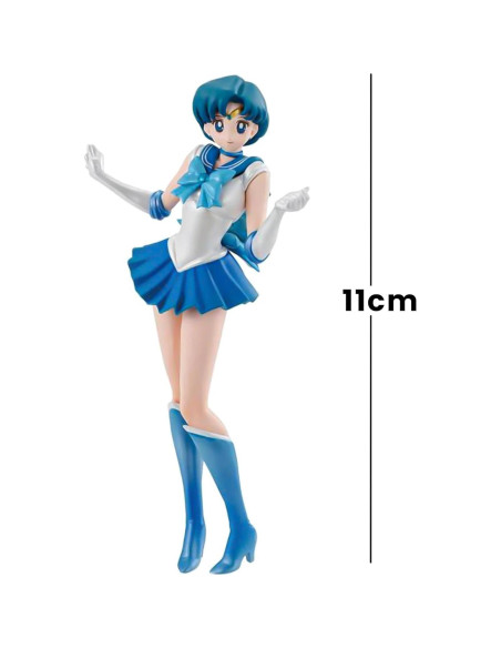 Figura HGIF Sailor Mercury Bandai 11.1 cm Coleccionable Figura HGIF Sailor Mercury Bandai 11.1 cm Coleccionable