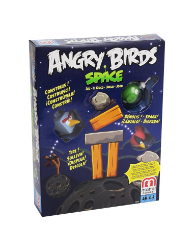 Juego de Habilidad Angry Birds Espacio Mattel para 2-4 Jugadores