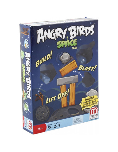 Juego de Habilidad Angry Birds Espacio Mattel para 2-4 Jugadores