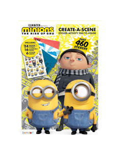 Bloc de Actividades Despicable Me 24 Páginas con Stickers