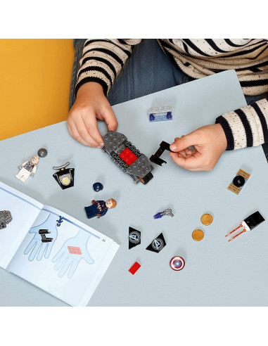 LEGO Marvel Capitán América y Enfrentamiento con Hydra 76189 - 49 Piezas