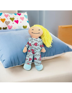 Conjunto de 4 Muñecas de Fiesta de Pijamas Fun Express 30cm 2