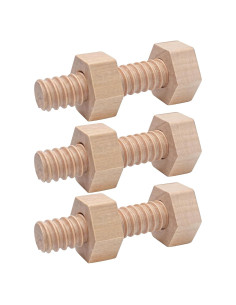 Juego de Tornillos de Madera Marsrut 3 Piezas 15.5x5.6cm