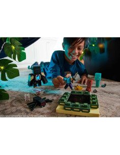 Figura de Acción Steve Minecraft Mattel 8.25 cm con Portal 2