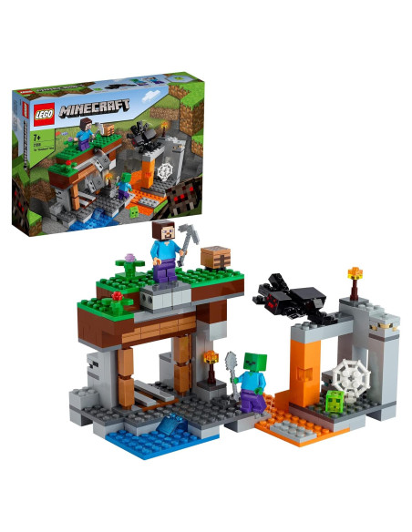 LEGO Minecraft La Mina Abandonada 21166 - Juguete de Construcción LEGO Minecraft La Mina Abandonada 21166 - Juguete de Construcción
