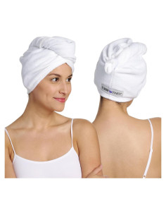 Toalla de Microfibra para el Cabello Turbie Twist 2 Piezas