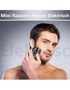 Afeitadora Eléctrica Mini XBEGIX Recargable USB Impermeable 2