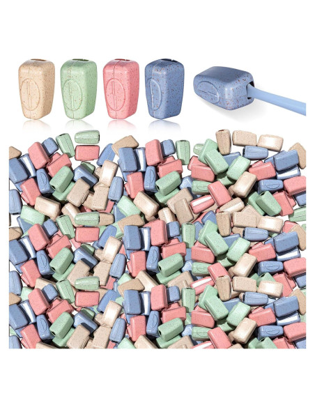 200 Cubiertas de Cepillo de Dientes Portátiles Willinglong - 4 Colores