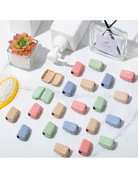 200 Cubiertas de Cepillo de Dientes Portátiles Willinglong - 4 Colores