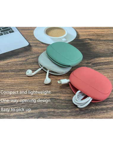 Organizador de Auriculares de Silicona CIXVOEMK - 3 Colores