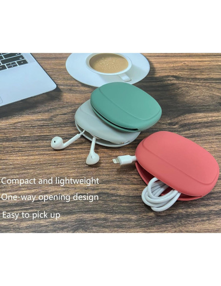 Organizador de Auriculares de Silicona CIXVOEMK - 3 Colores