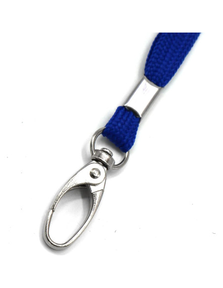 Cintas de Cuello Azul Beebel 100 Unidades Clip Giratorio