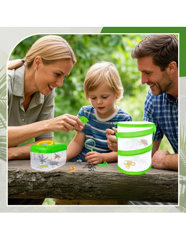 Kit de Captura de Insectos Bbiamsleep 32 Piezas con Visor