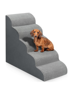 Escalera para Perros MEJYJEM 5 Pasos Antideslizante 72.9 cm