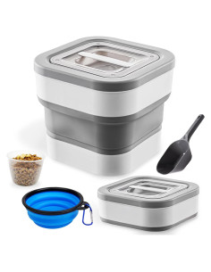 Contenedor de Almacenamiento de Comida para Mascotas BNOSDM 25L