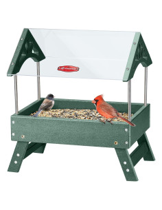 Comedero para Aves de Tierra Kingsyard Verde 2.27 kg Duradero