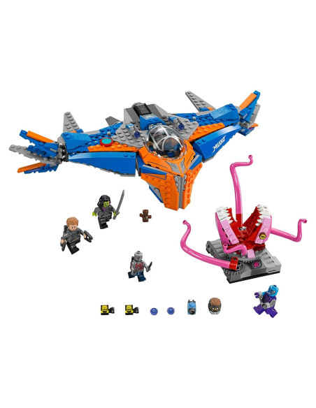LEGO Super Héroes Milano vs Abilisk 76081 Juguete 4 Minifiguras LEGO Super Héroes Milano vs Abilisk 76081 Juguete 4 Minifiguras