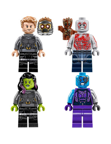 LEGO Super Héroes Milano vs Abilisk 76081 Juguete 4 Minifiguras